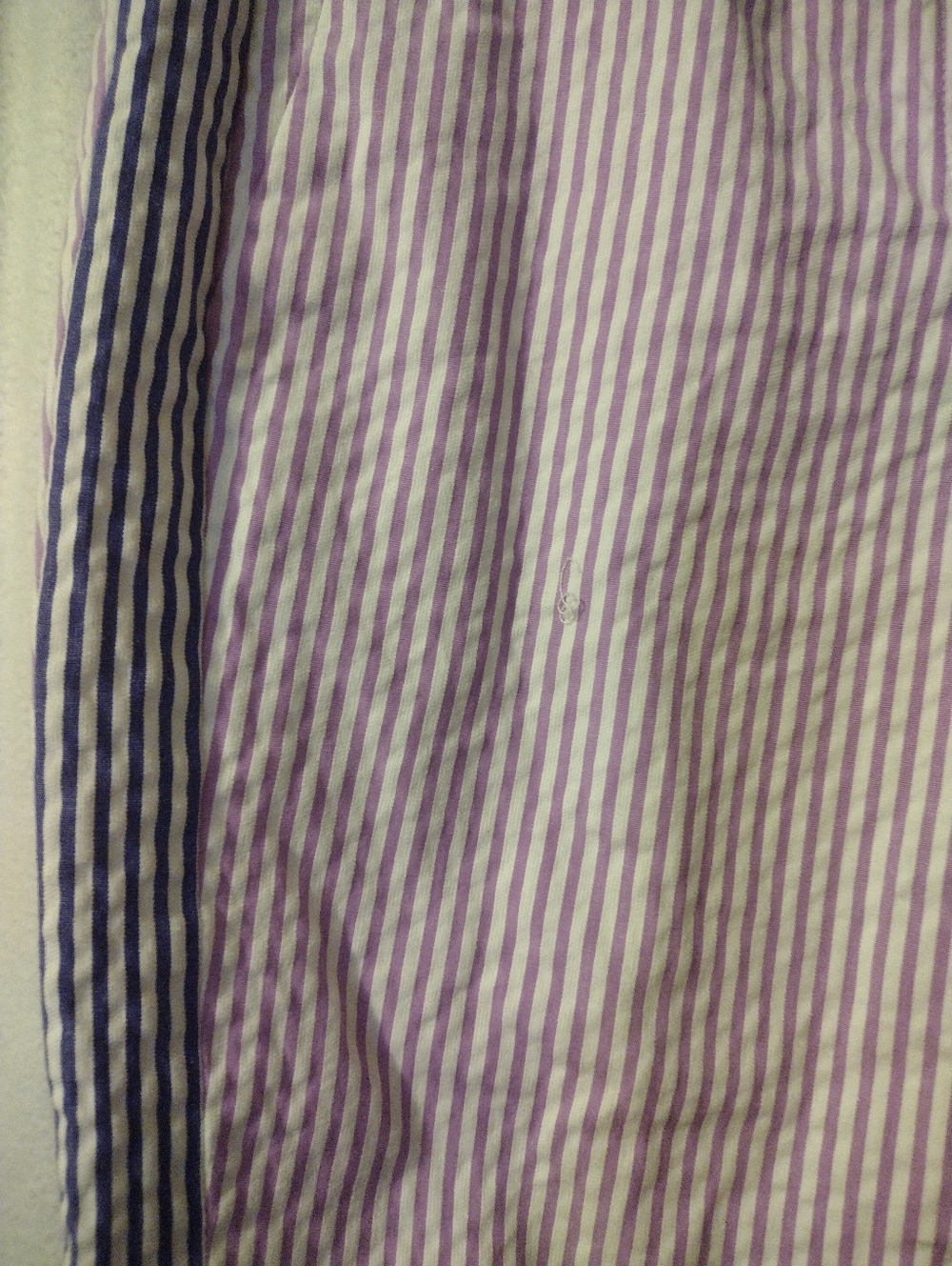 J Crew Seersucker Striped Capri Pants